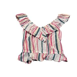 EXPRESS v-neck peplum blouse